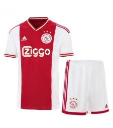 Ajax Home Kids Kit Soccer Children Football Shirt Match Youth Uniforms 2022-2023