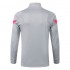 Jordan Paris Saint-Germain Light Gray Soccer Jacket Pants Mens Football Tracksuit Uniforms 2021-2022