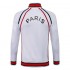Jordan Paris Saint-Germain White-Red Men's Football Jacket Soccer Tracksuit 2021-2022