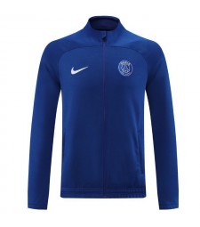 Paris Saint-Germain Blue Soccer Jacket Men's Football Tracksuit Set 2022-2023