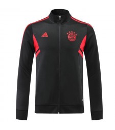 Bayern Munich Soccer Jacket Men's Black Football Tracksuit Set 2022-2023