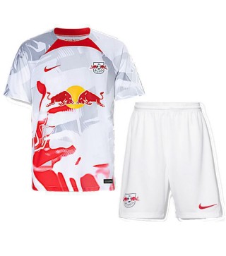 RB Leipzig Home Kids Kit Soccer Jersey Youth Football Shirts Children Uniform 2022-2023