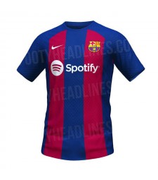 Barcelona Home Soccer Jerseys  Men's Football Shirts Uniforms 2023-2024
