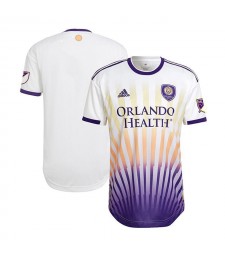 Orlando City Away Soccer Jerseys Men's Football Shirts Uniforms 2022-2023