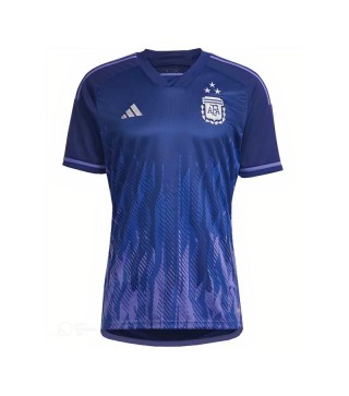 Argentina Away Soccer Jersey Men's Football Shirt FIFA World Cup Qatar 2022