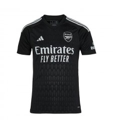 Arsenal Black Goalkeeper Soccer Jersey Men's Football Shirt 2023-2024