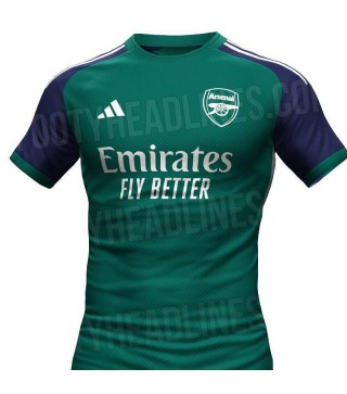 Arsenal Third Soccer Jersey Men's Football Shirt 2023-2024