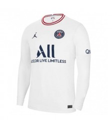 Jordan Paris Saint-Germain Football Shirt PSG Men's Fourth Long Sleeve Soccer Jersey 2022-2023