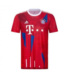 Bayern Munich Red 10th Anniversary Champion  Soccer Jerseys Men's Football Shirts Uniforms 2022-2023