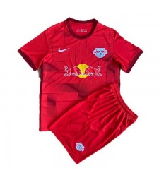 RB Leipzig Away Kids Kit Soccer Jersey Youth Football Shirts Children Uniform 2022-2023