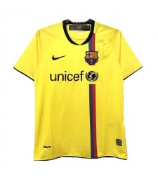 Barcelona Retro Away Soccer Jerseys Men's Football Shirts Uniforms 2008-2009