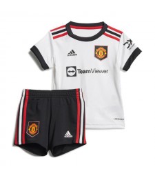 Manchester United Away Soccer Jersey Kids Kits Football Shirts Uniforms 2022-2023
