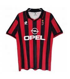 AC Milan Retro Home  Soccer Jerseys Mens Football Shirt 1995-1996