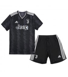 Juventus Away Kids Mini Kit Soccer Jersey Youth Football Shirts Children Uniform 2022-2023