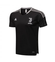 Juventus Black Men's Soccer Training Jersey Football Uniform 2021-2022