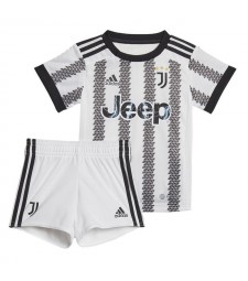 Juventus Home Kids Mini Kit Soccer Jersey Youth Football Shirts Children Uniform 2022-2023